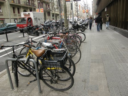Barcelona - bicicletário