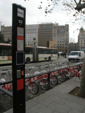 Barcelona - sistema de bicicletas públicas