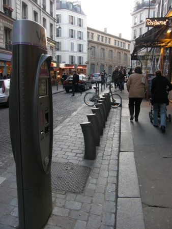 Paris - sistema de bicletas públicas